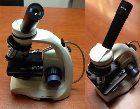 میکروسکوپ یک چشمی آموزشی مدل AS-1